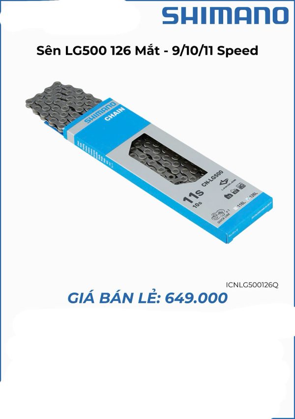 Sên LG500 126 Mắt-9/10/11