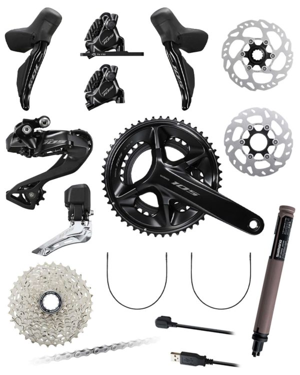 SHIMANO 105R7170 ĐIỆN 2X12
